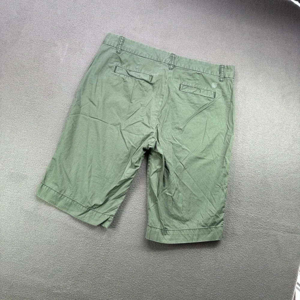 J.Crew Chino Shorts Womens 10 Green City Fit Broken-In Twill‎ Casual Summer